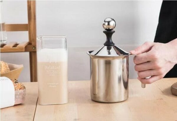 stainless steel cappuccino milk creamer (20490501420)