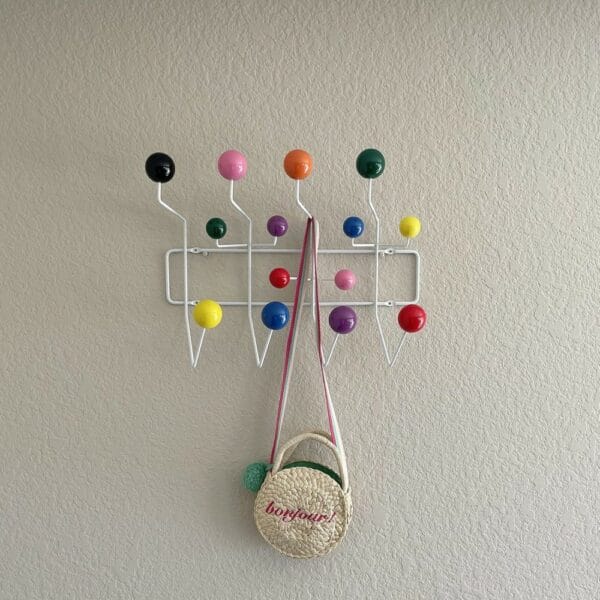 wall coat rack with 14 hooks