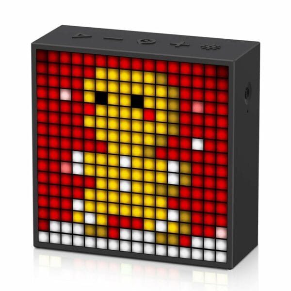 divoom timebox evo pixel art speaker 16x16 diy led display alarm clock box
