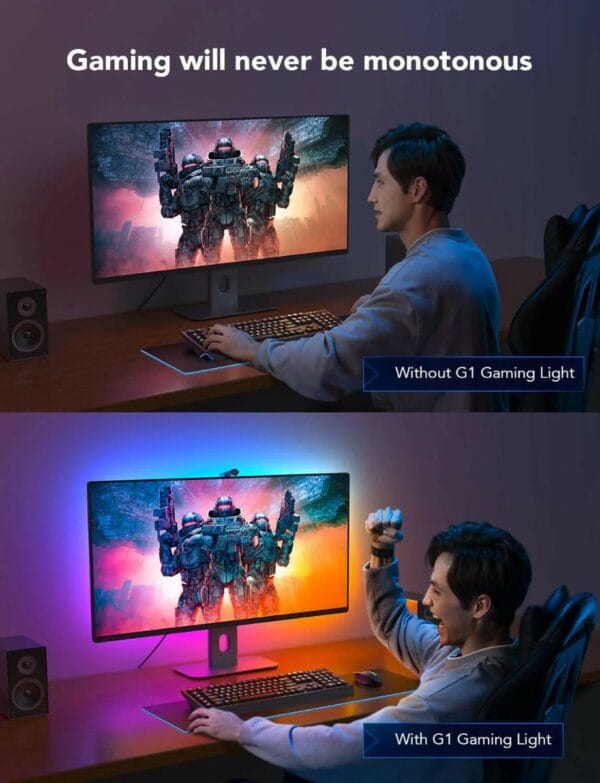 govee dreamview g1 gaming light for 24' 32'
