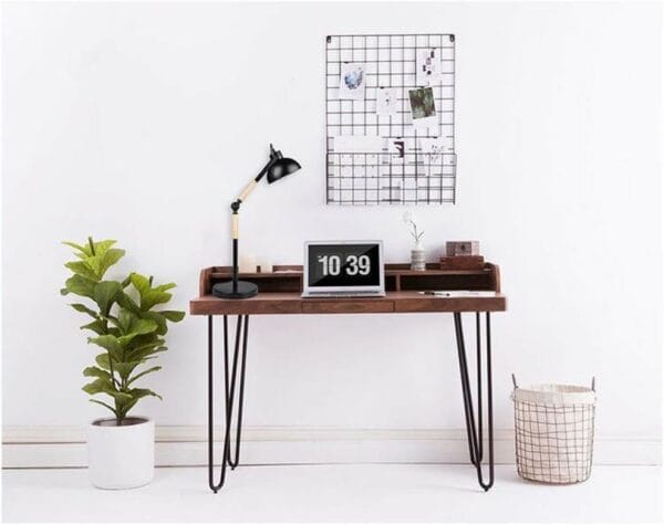 nordic wooden desk lamp