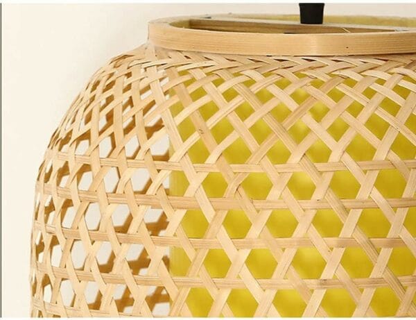 bamboo and rattan woven chandelier (20490501176)