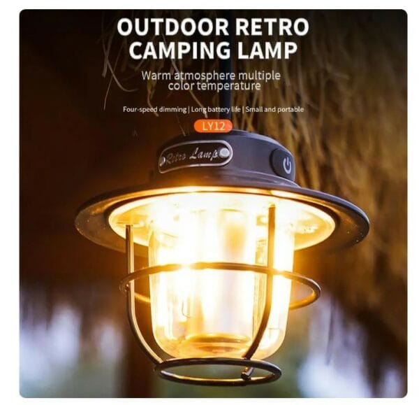 portable retro led lamp (ly14)