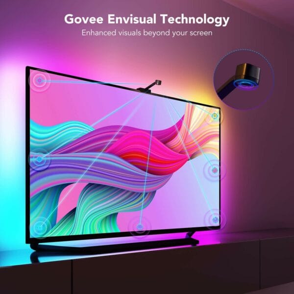 govee envisual led backlights for 75 85 inch tvs (h6199)