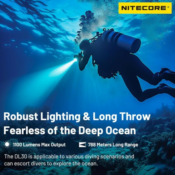 nitecore dl30 dive light