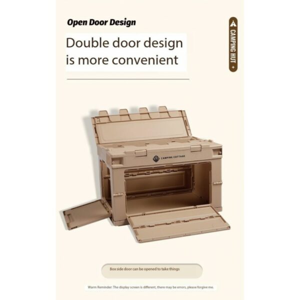 camping cottage folding storage box