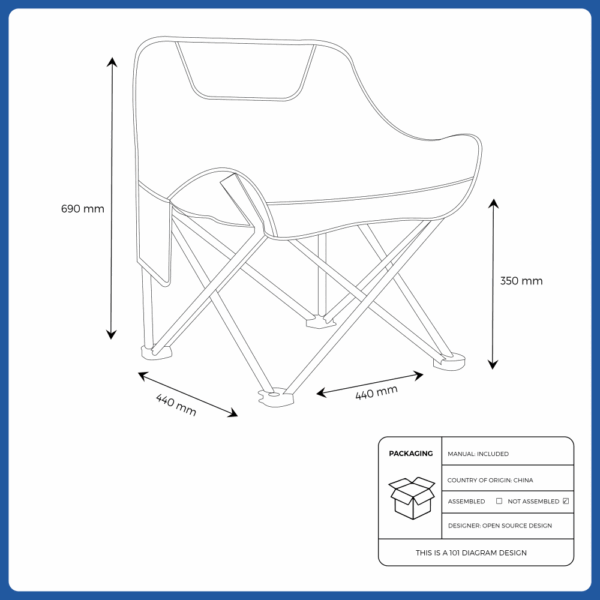 camping folding chair