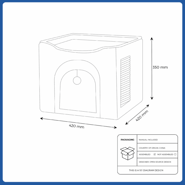 cat beds for indoor cats large cat cave (20490500063)