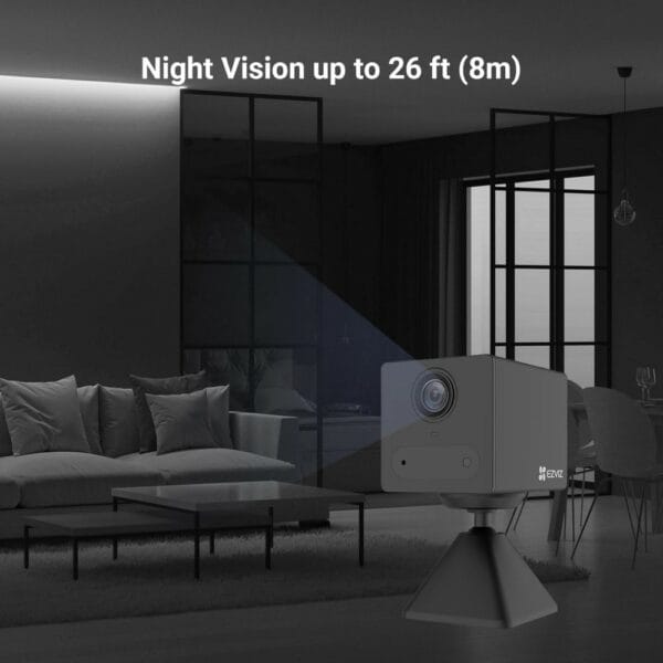 ezviz cb2 4g 2k smart home battery camera (3mp)