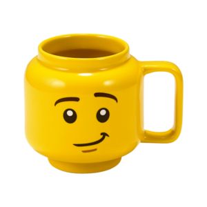 lego face mug