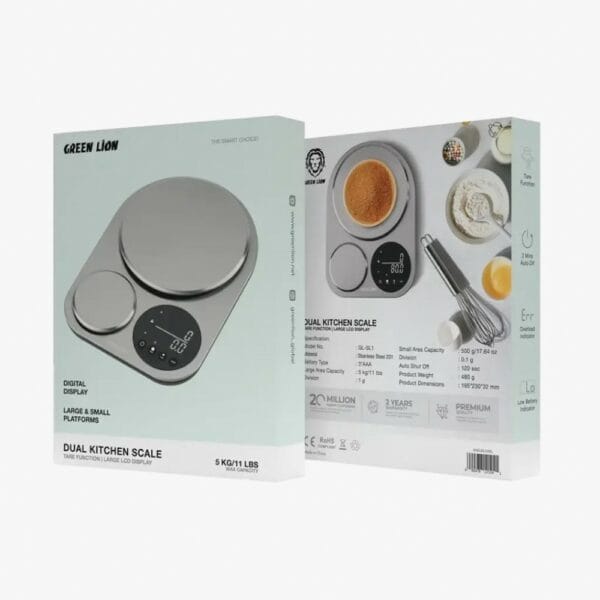 green lion dual kitchen scale