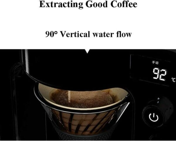 lépresso dual mode digital buit in electronic scale coffee drip machine (lpcffm0022)