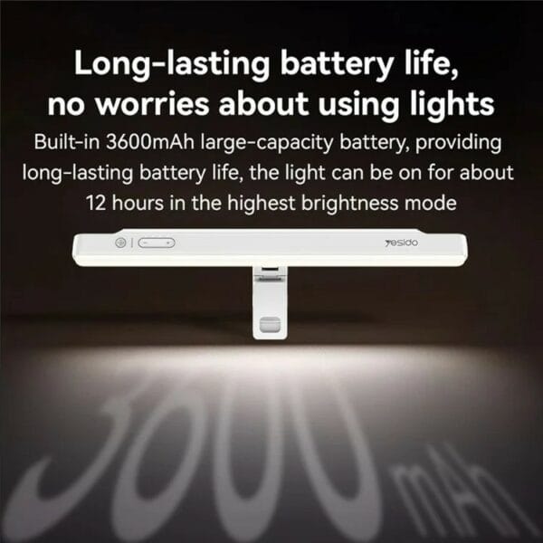 yesido dh11 multipurpose led flashlight (white)