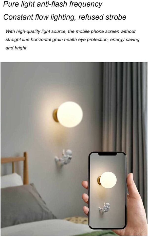 astronaut 3d resin wall light, led astronaut model night light, resin craft table lamp