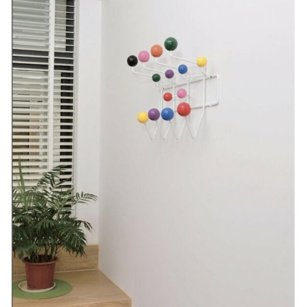 wall coat rack with 14 hooks