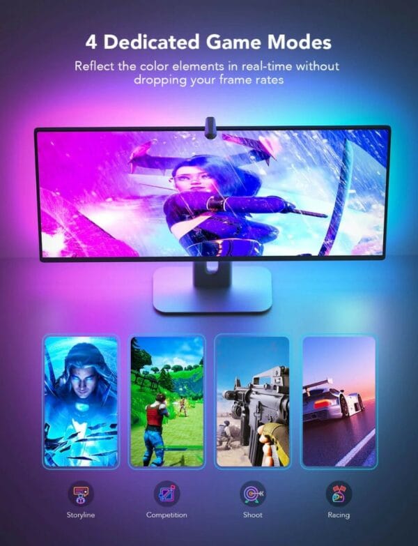 govee dreamview g1 gaming light for 24' 32'