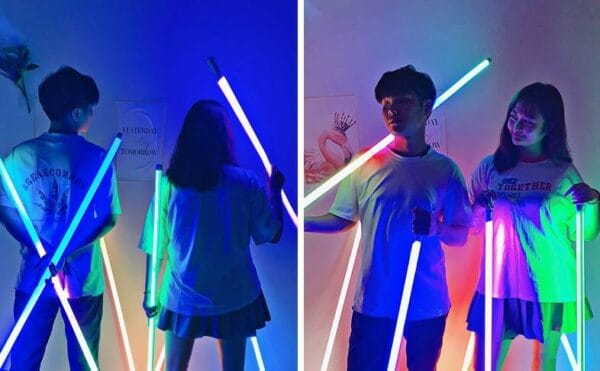 rgb light tube