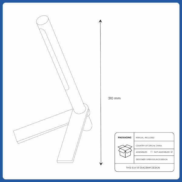 wooden stick desk lamp (20490500821)
