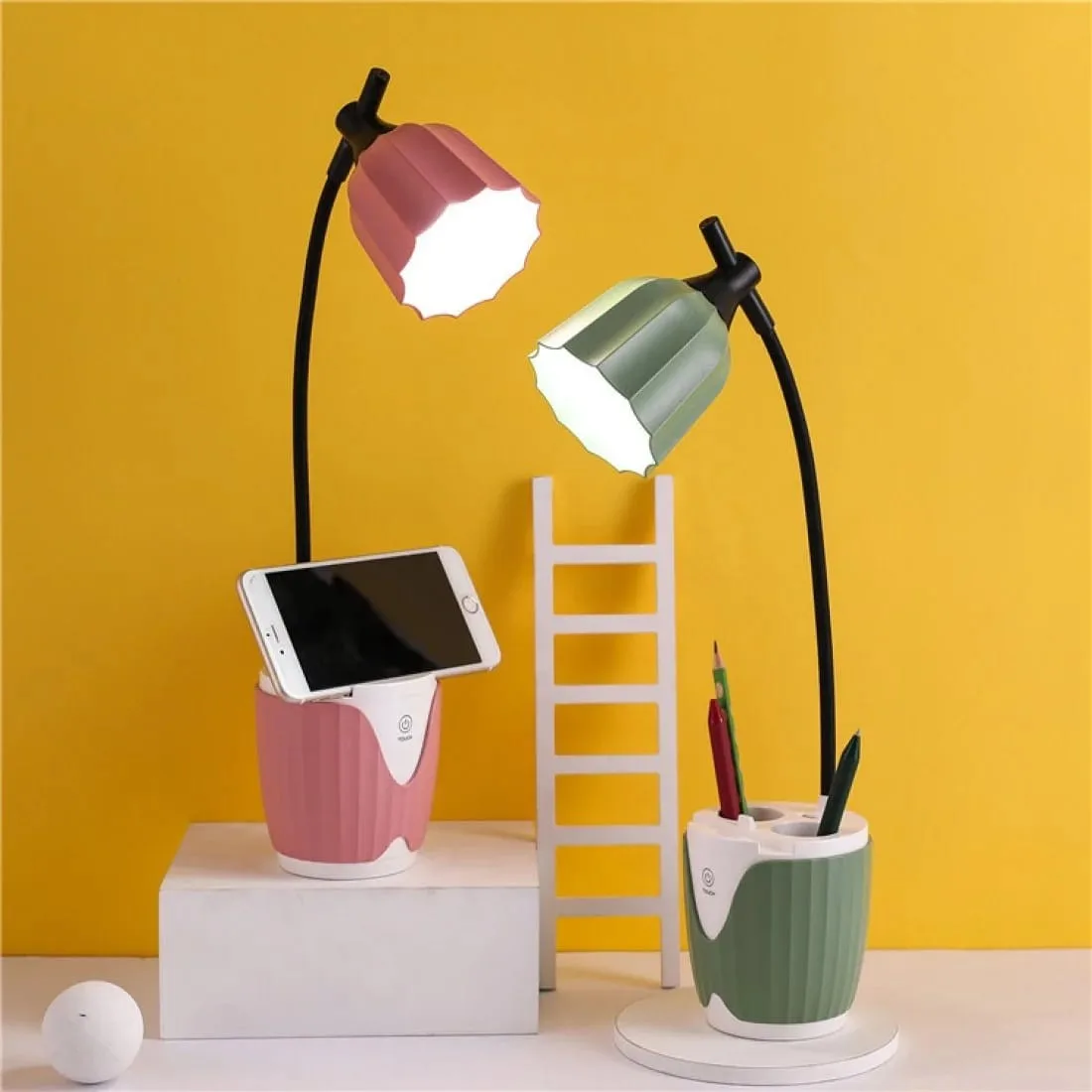 table lamp (plant design) ld 3027 (random colors)