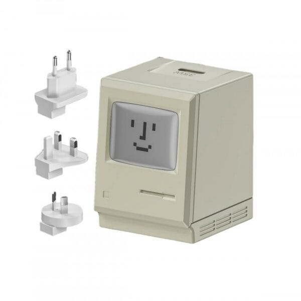 sharge retro 35w usb c gan charger (s035u)