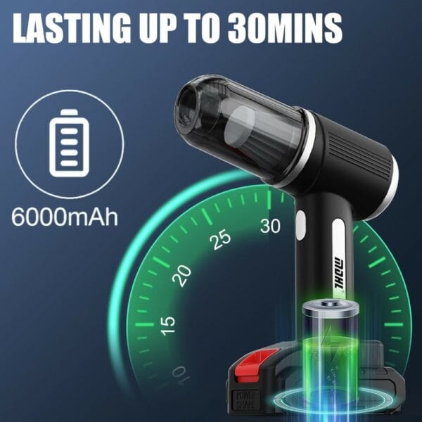 mdhl car vacuum cleaner cordless rechargeable (md 16)