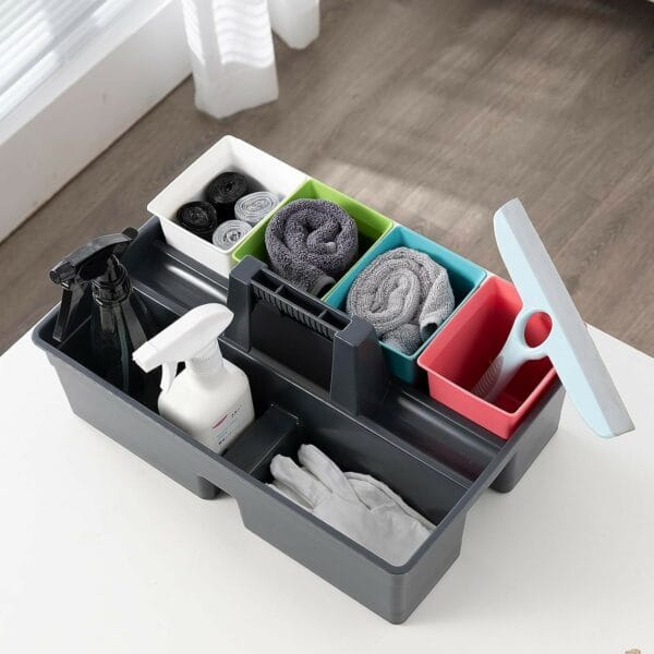 cleaning basket organizer box