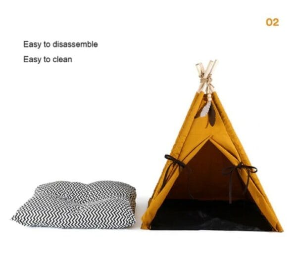 cat teepee bed