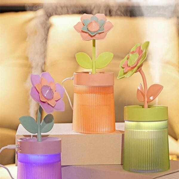 humidifier flower (random colors)