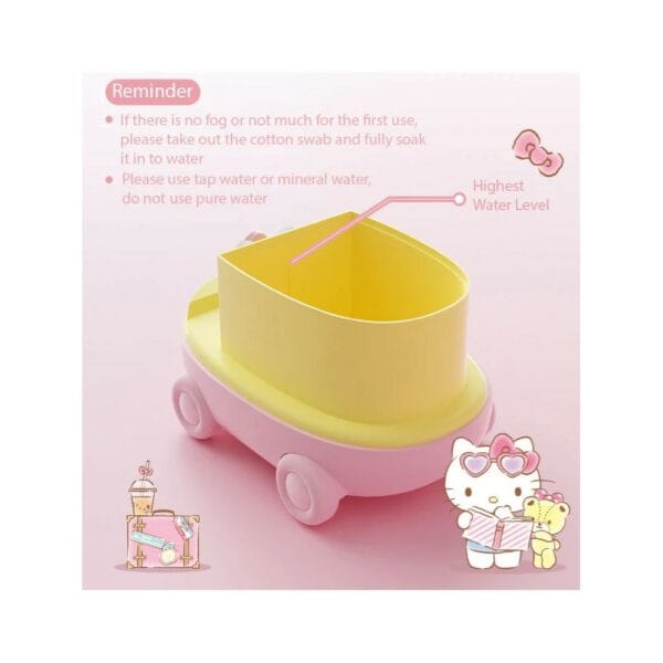 sanrio hello kitty humidifier with warm night light