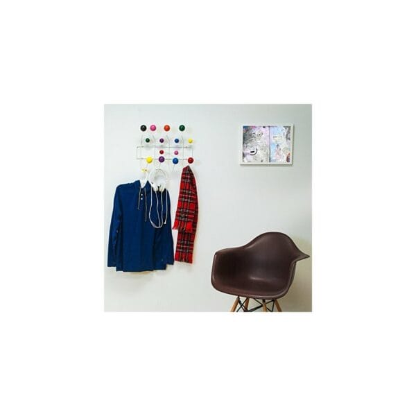 wall coat rack with 14 hooks