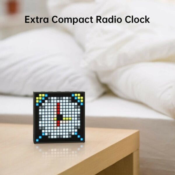 divoom timebox evo pixel art speaker 16x16 diy led display alarm clock box