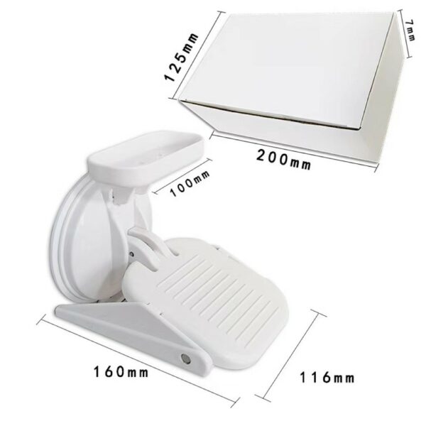 shower foot rest