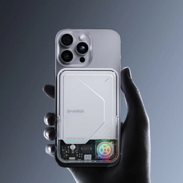 sharge icemag 2 10,000mah 3a 30w qi2 wireless (m2)