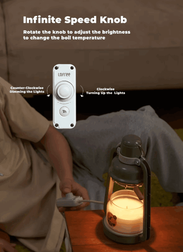 lofree wild growth candle warmer (he501)