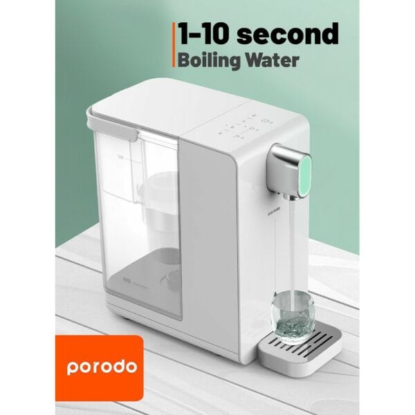 porodo lifestyle instant hot water dispenser 3.4l 2200w