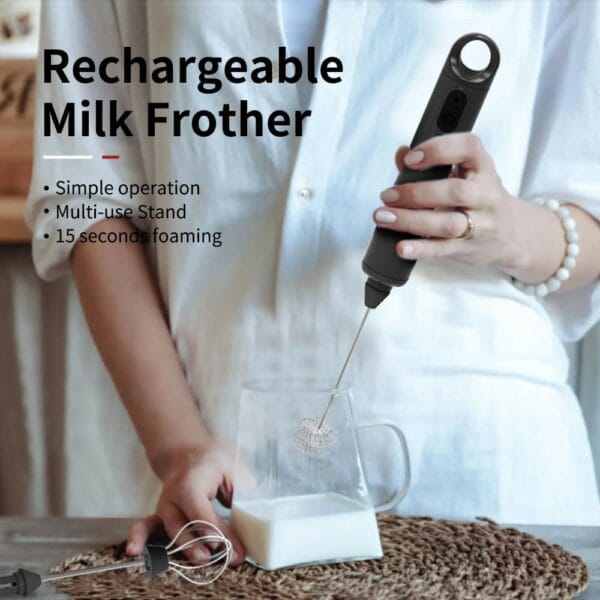 lépresso 3 in 1 milk frothmate with interchangeable whisks (lpcffm0014)