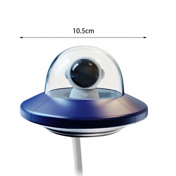 astronaut waving hand induction ufo night light blue (20490500094)
