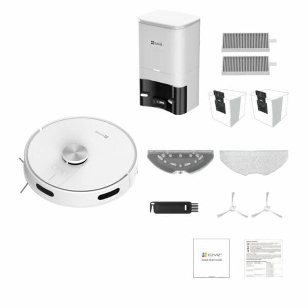 ezviz re4 plus robot vacuum & mop combo