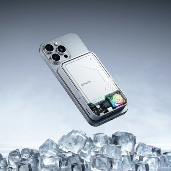 sharge icemag 2 10,000mah 3a 30w qi2 wireless (m2)