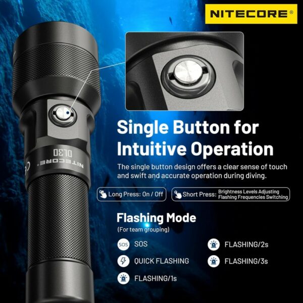 nitecore dl30 dive light