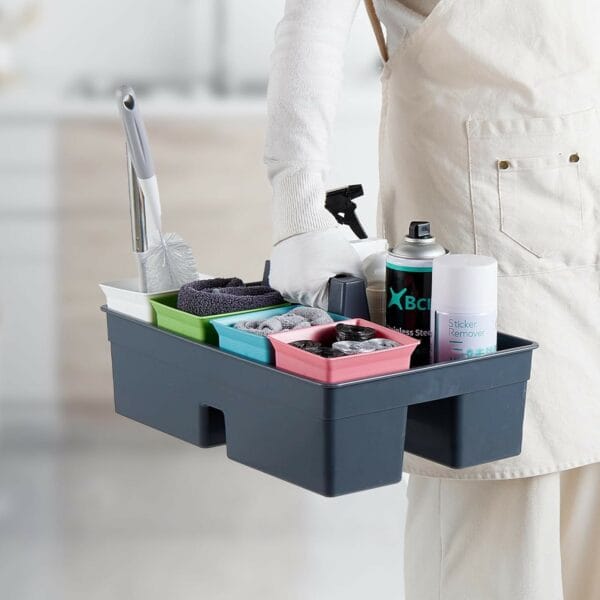 cleaning basket organizer box