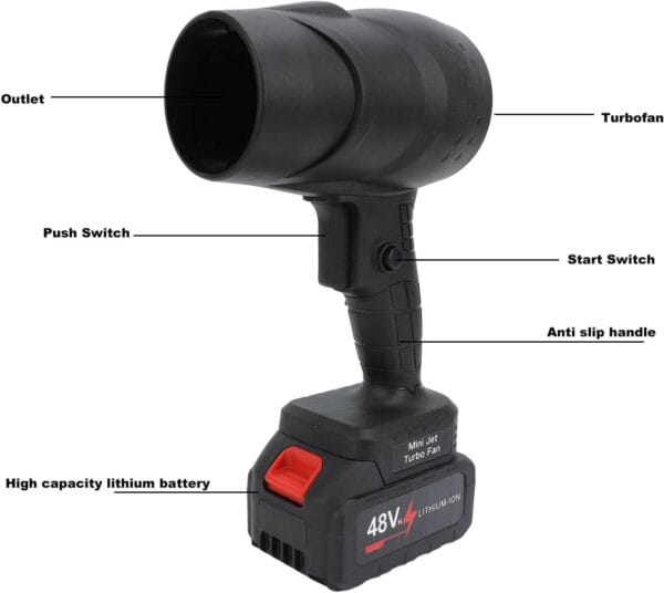 mdhl electric air blower (md 8368)
