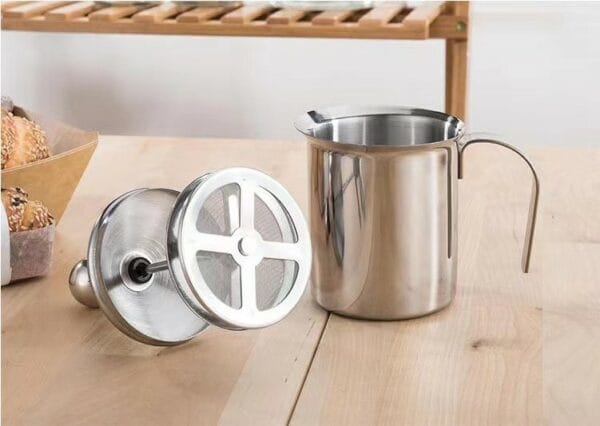 stainless steel cappuccino milk creamer (20490501420)