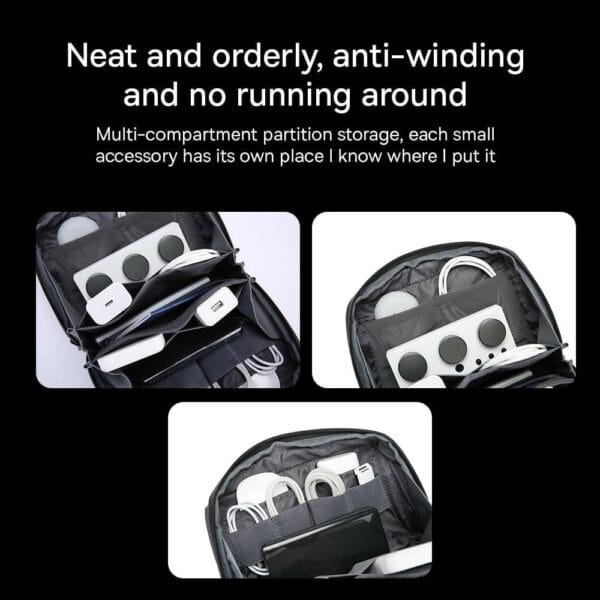brave tech pouch organizer portable gadget storage for travel