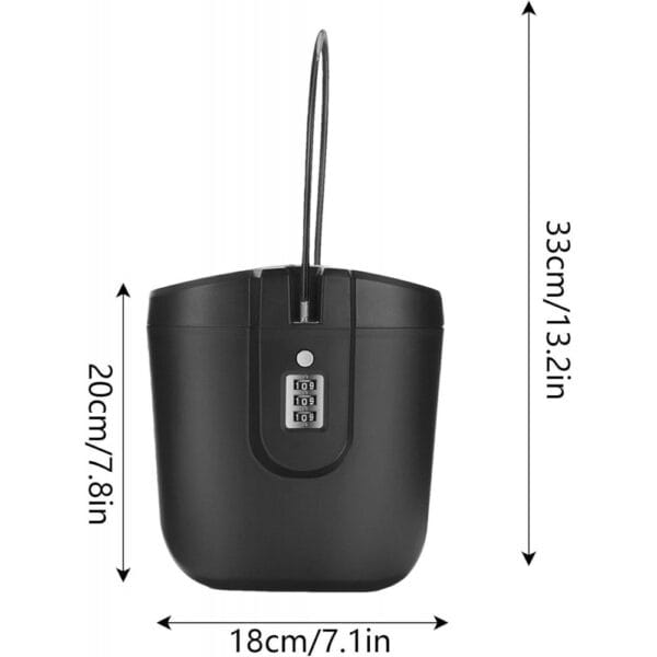 portable safe 2l volume