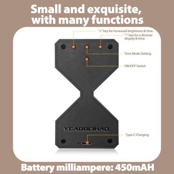 mini electronic hourglass qc1