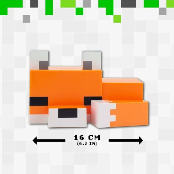 minecraft fox night lamp