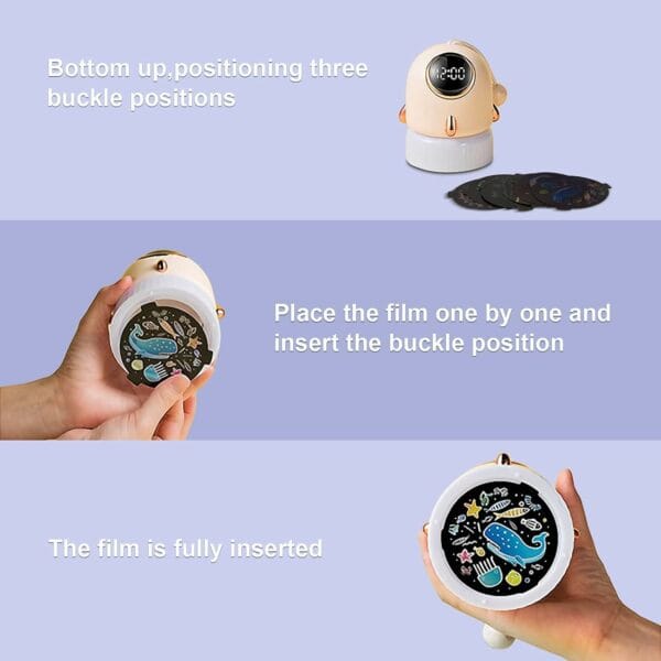 3 in 1 night light alarm clock/alarm clock (101225916)