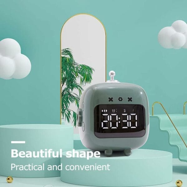 c3 kid's alarm cute bedside clock (random colours