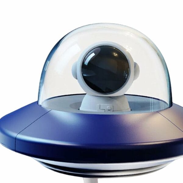 astronaut waving hand induction ufo night light blue (20490500094)